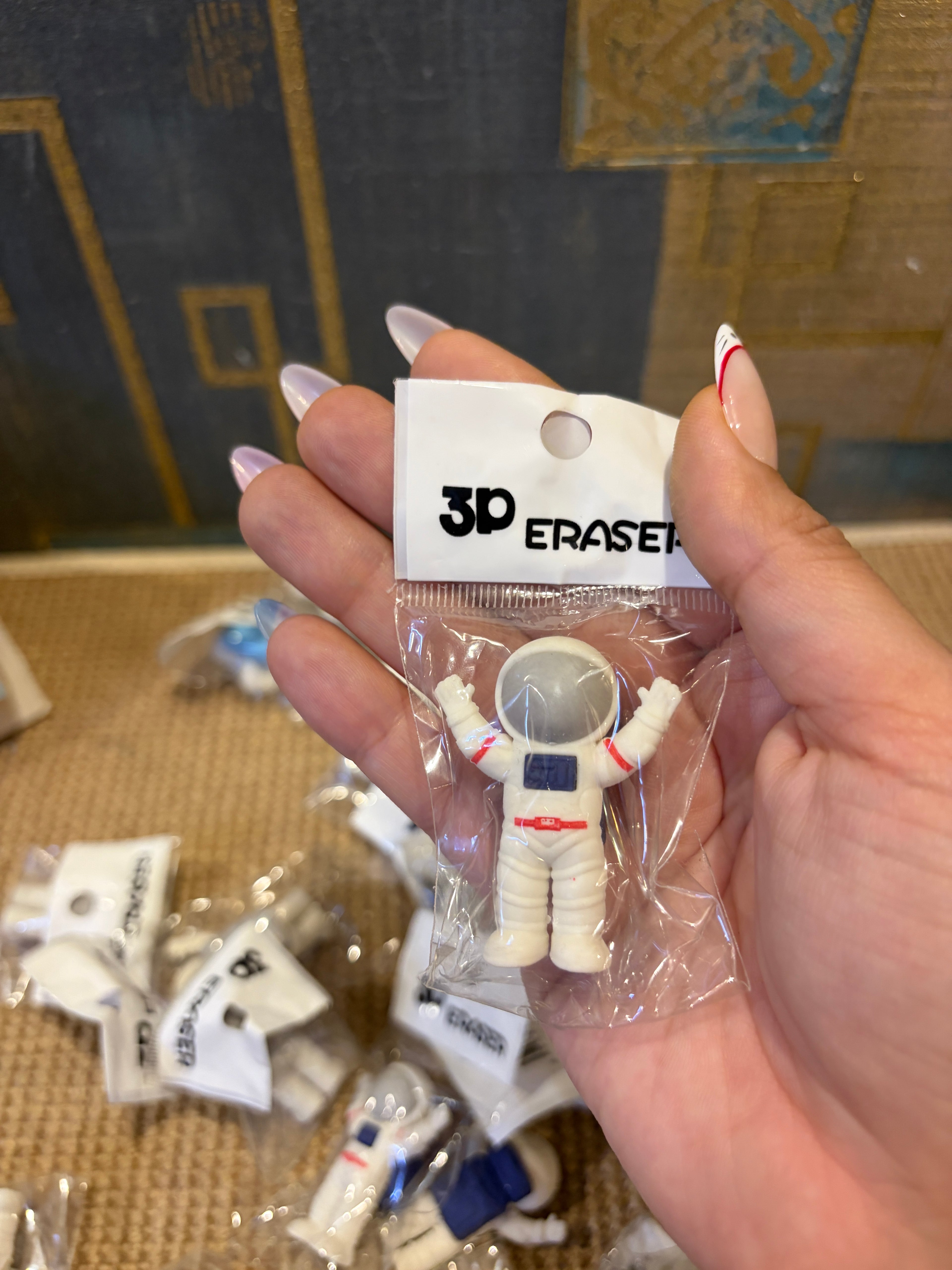 Set of 10 Assorted Erasers