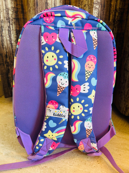 Unicorn Purple School Bag