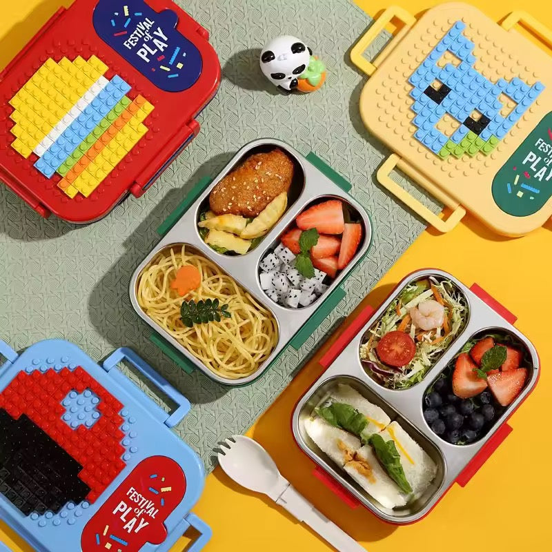 100% Leakproof and SpillProof Lego Tiffin Box-600ml