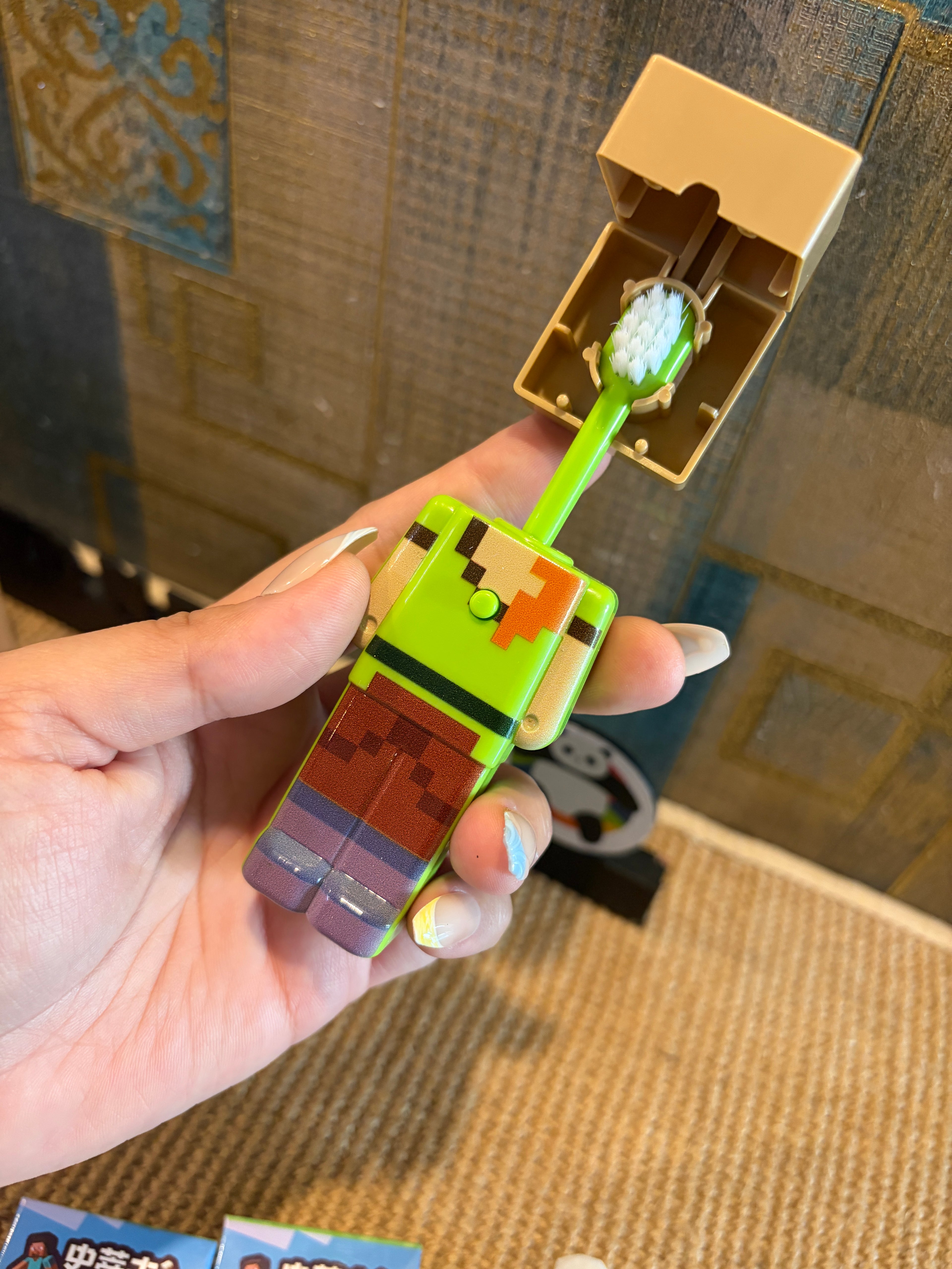 Minecraft Toothbrush