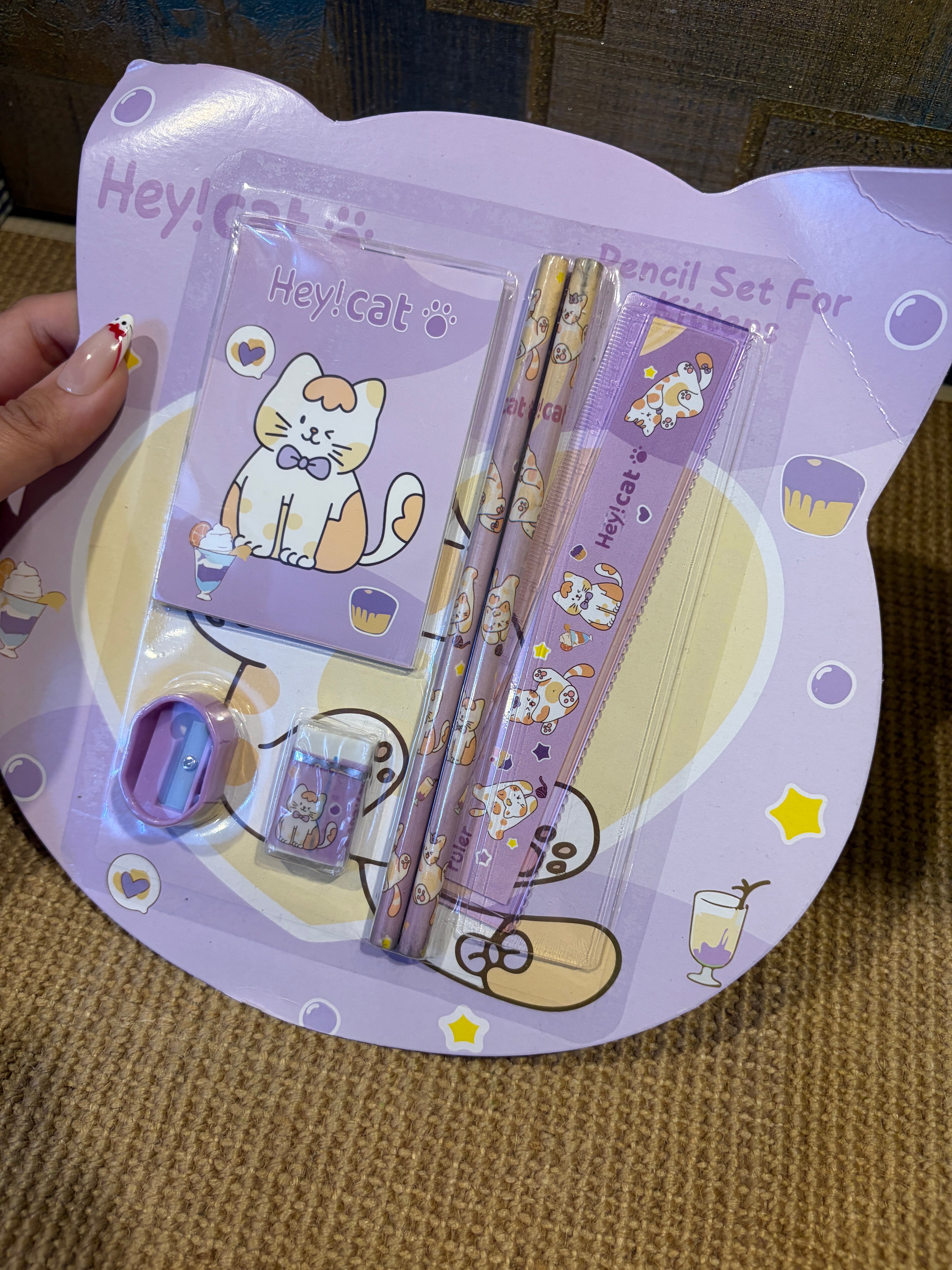 Cute Cartoon Stationery Gift Set for Kids