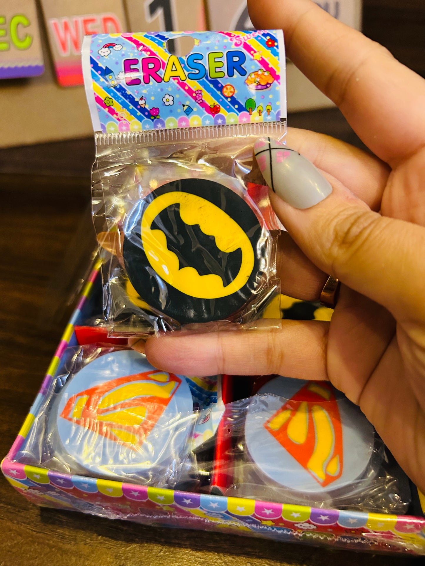 Superheroes Eraser