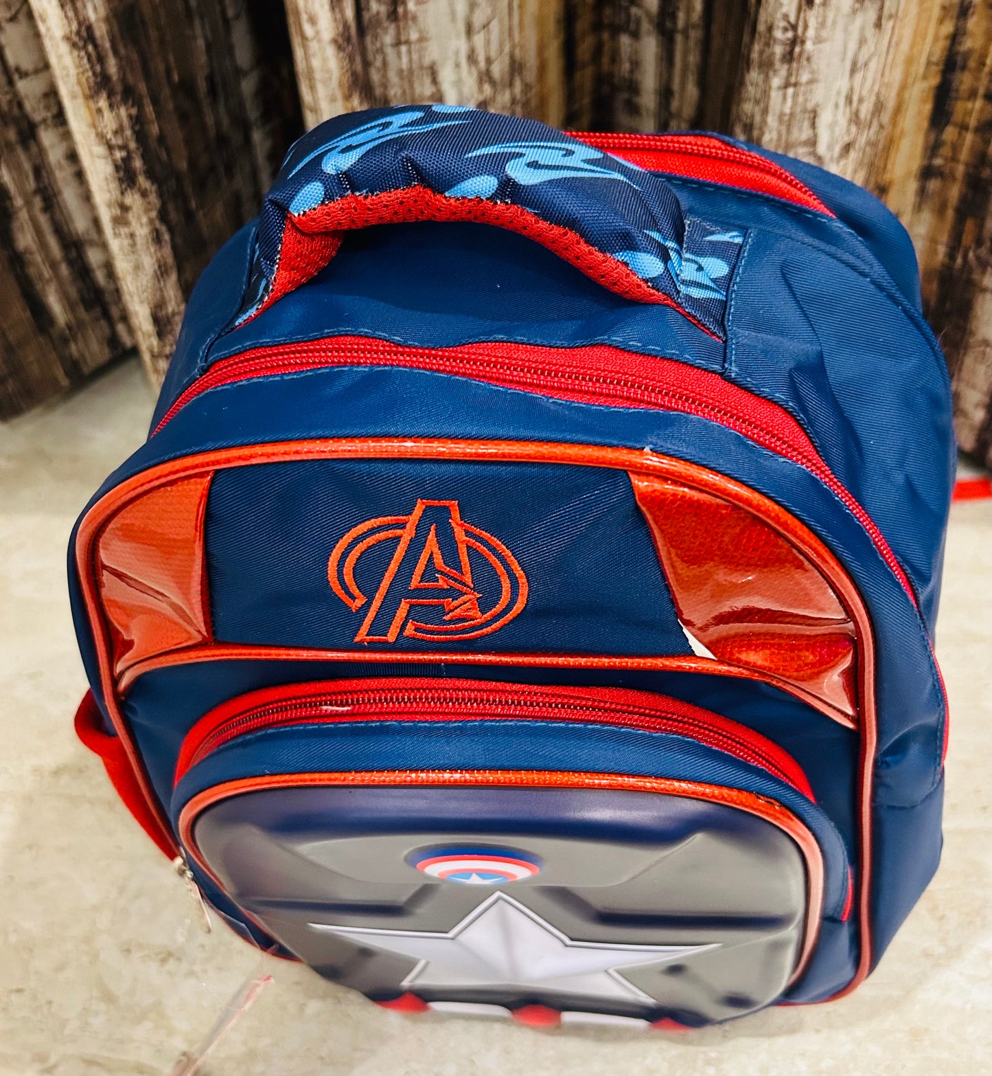 Captain America School Bag