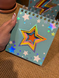 3D Die-Cut Spiral Notepad