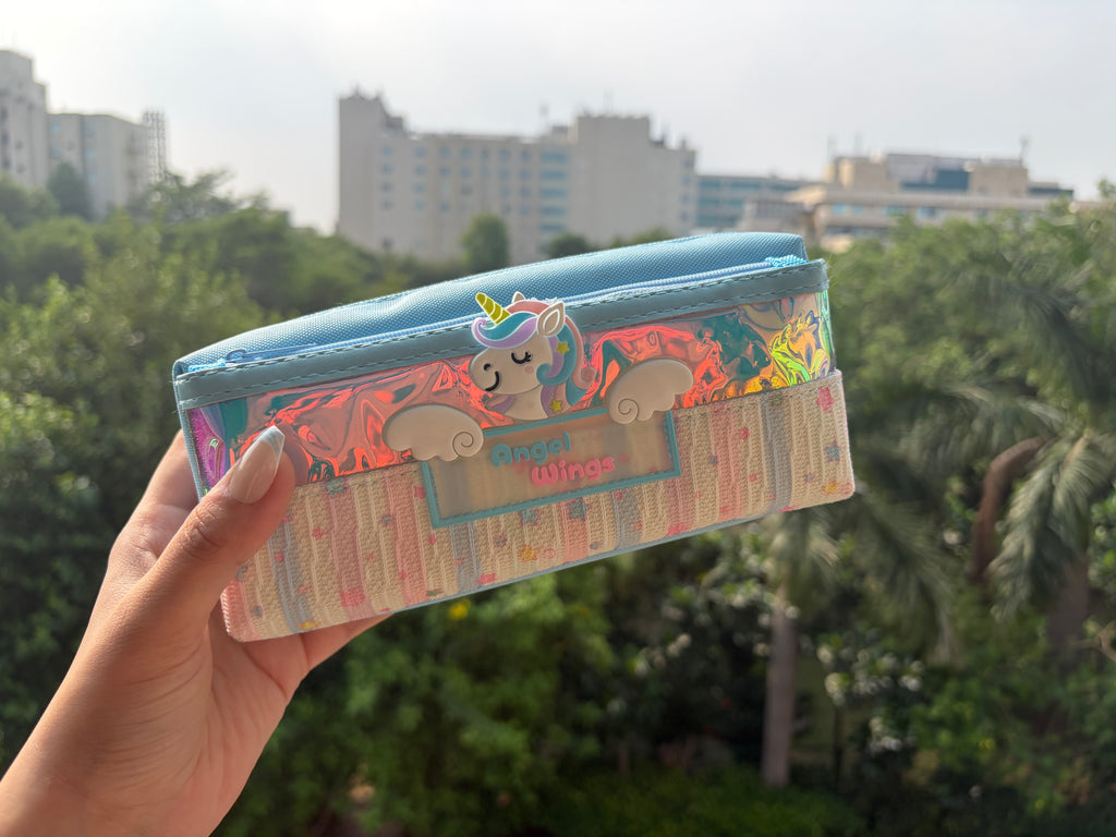 Unicorn Holographic pouch