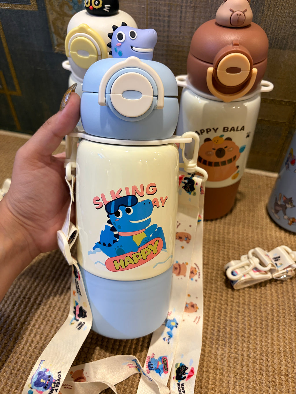 Steel Insulated Bottle Sipper And Cup- 480ml