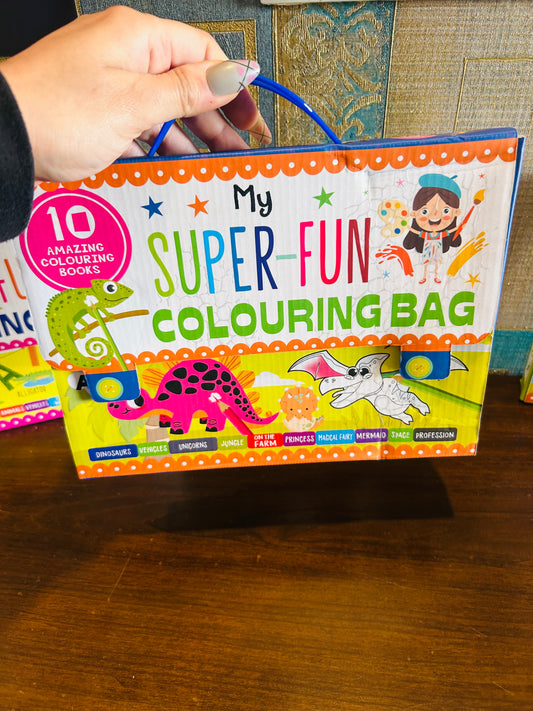 Colouring Bag- Set of 10 Books