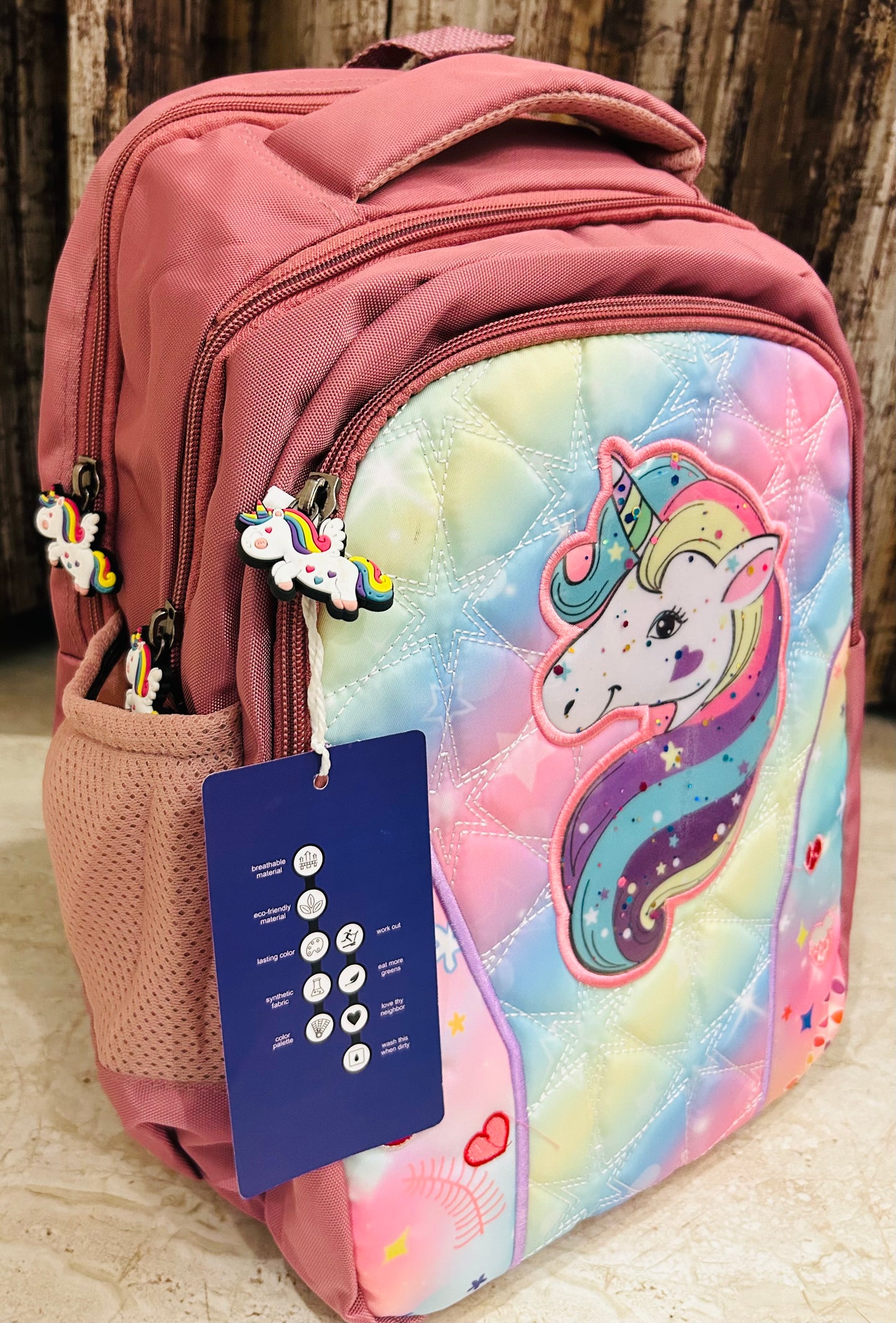 Glitter Unicorn School Bag