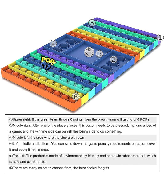Pop It Dice Game