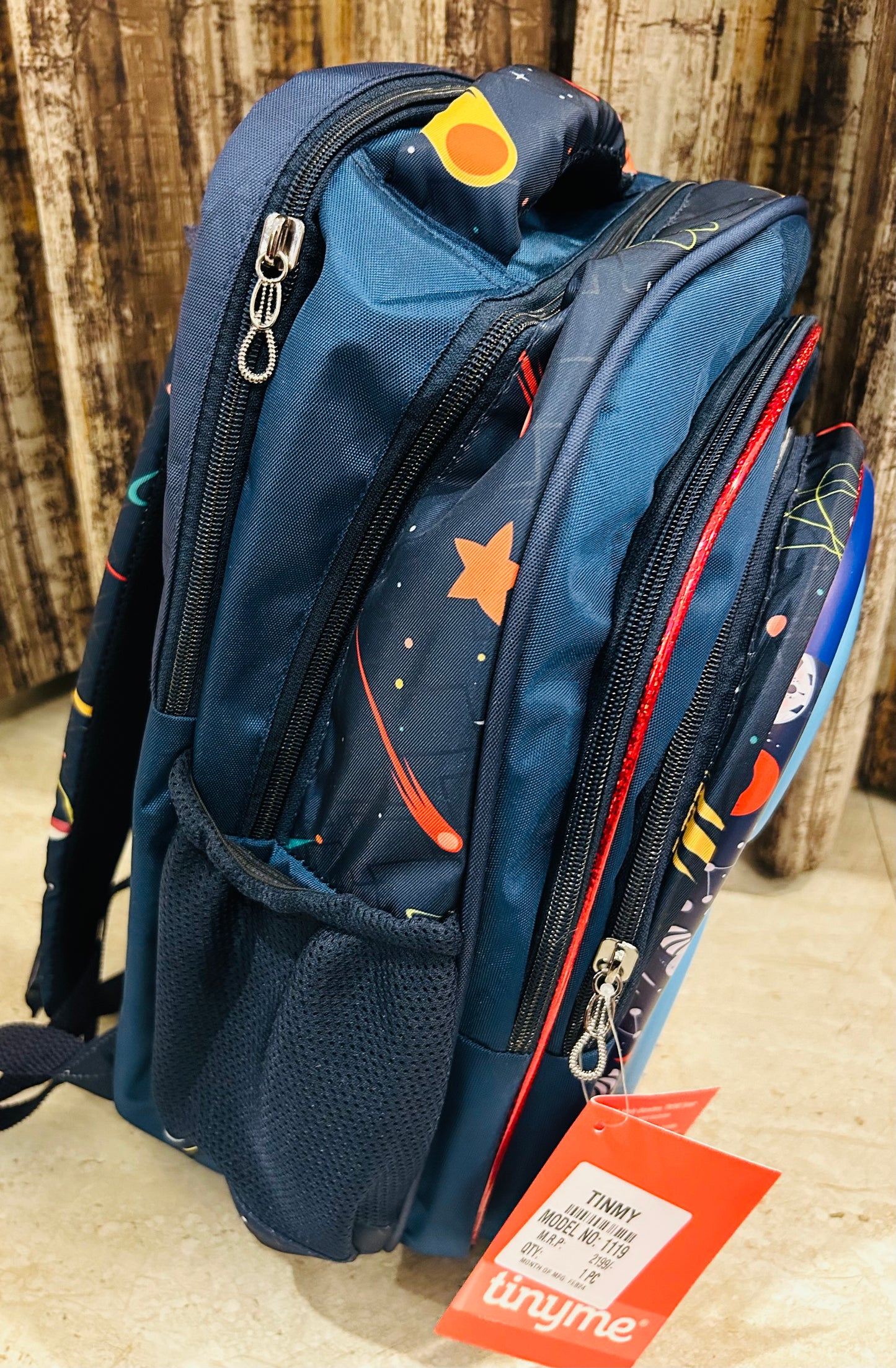 Space Blast Off School Bag