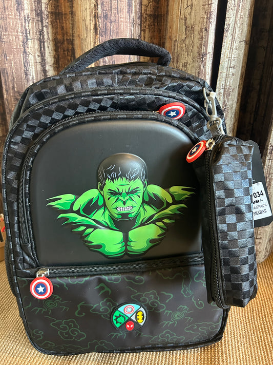 Hulk School Bag - 18 Inch