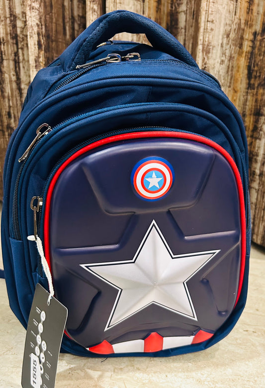 Captain America School Bag - 14 Inch