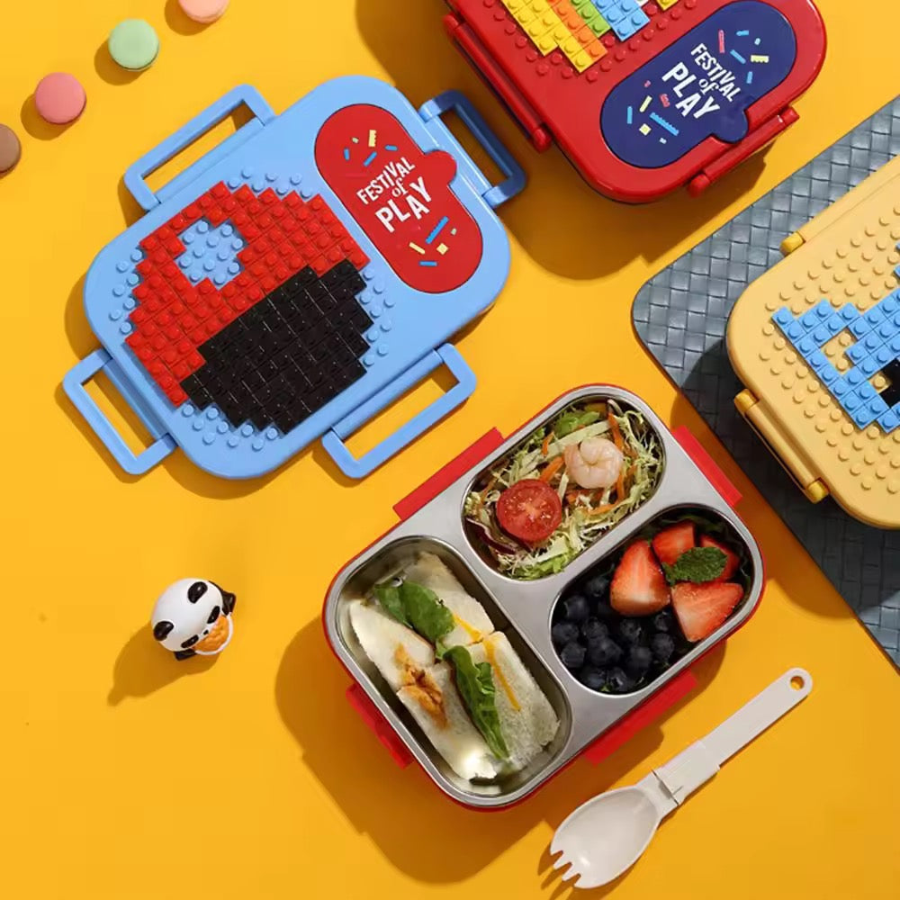 100% Leakproof and SpillProof Lego Tiffin Box-600ml