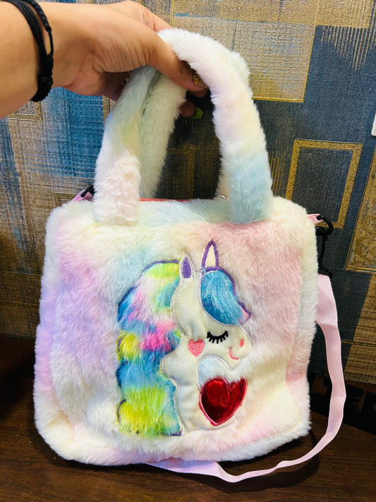 Unicorn Fur Bag