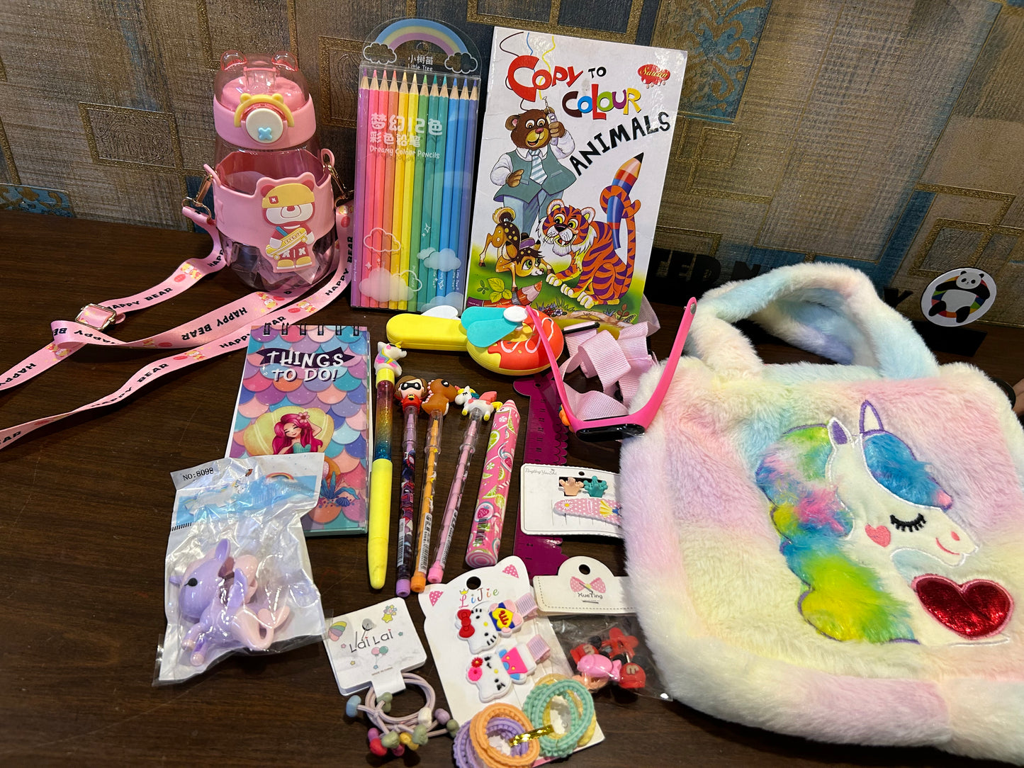 Unicorn Fur Bag Hamper