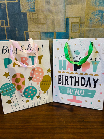 Happy Birthday Gift Bags