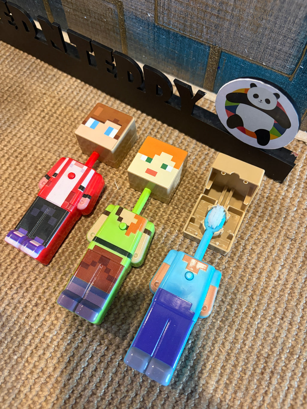 Minecraft Toothbrush