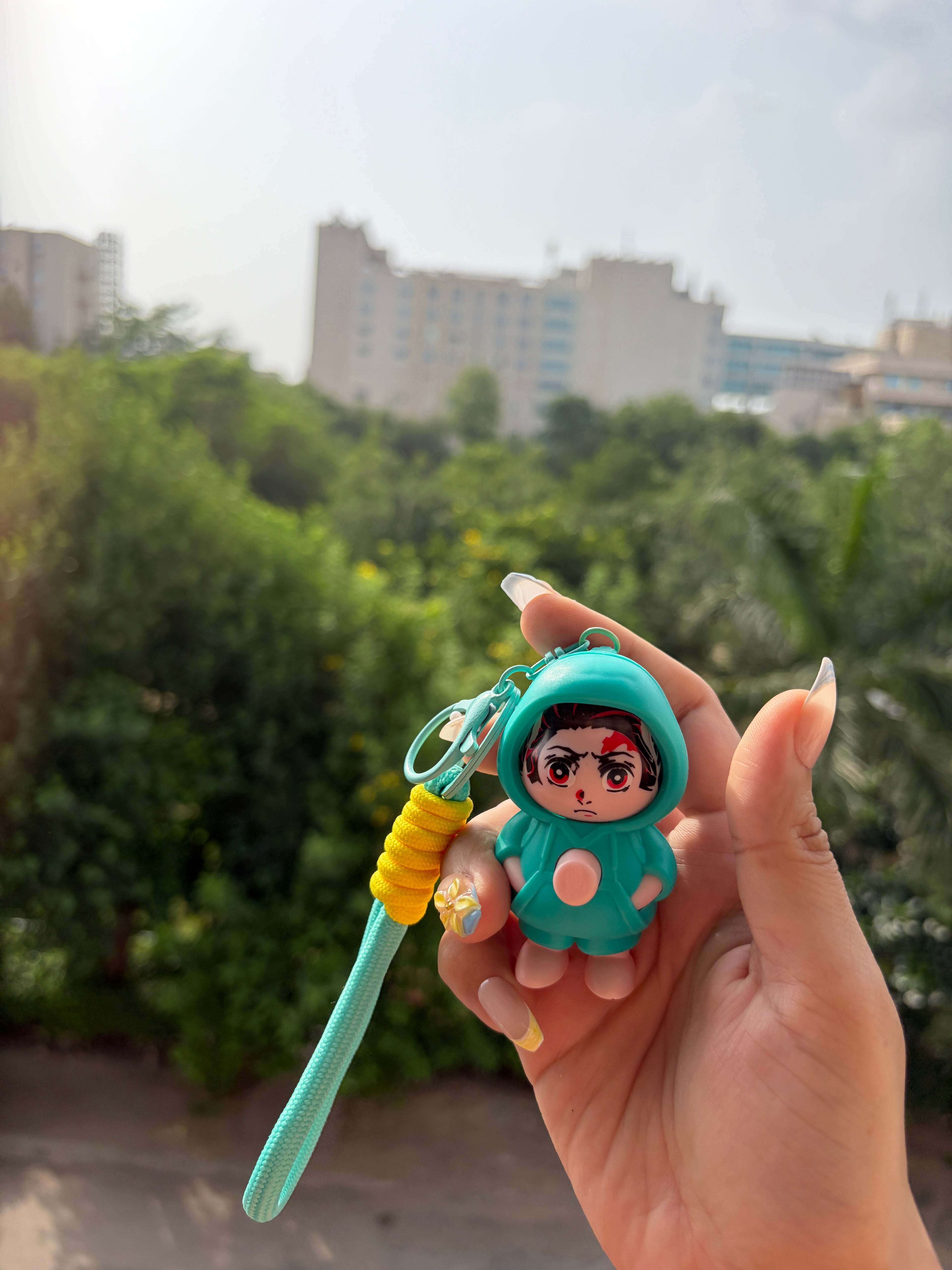 Face Changing Keychain