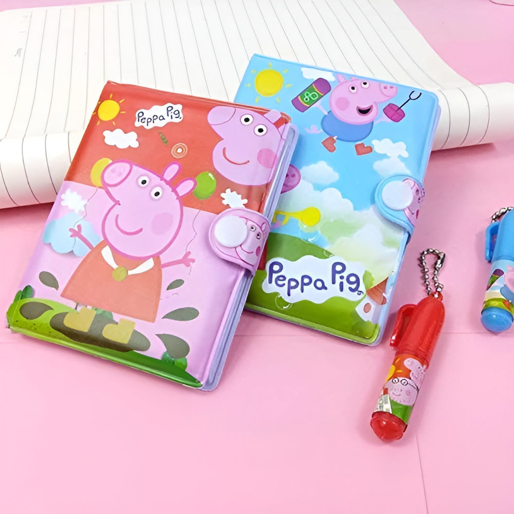 Mini Peppa Pig Dairy Pen Set