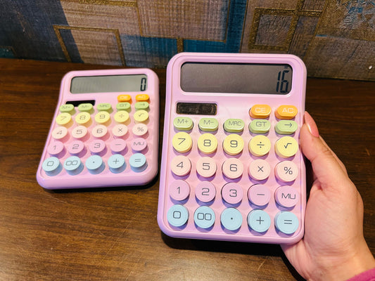 Solar Multicolour Calculator