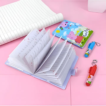 Mini Peppa Pig Dairy Pen Set