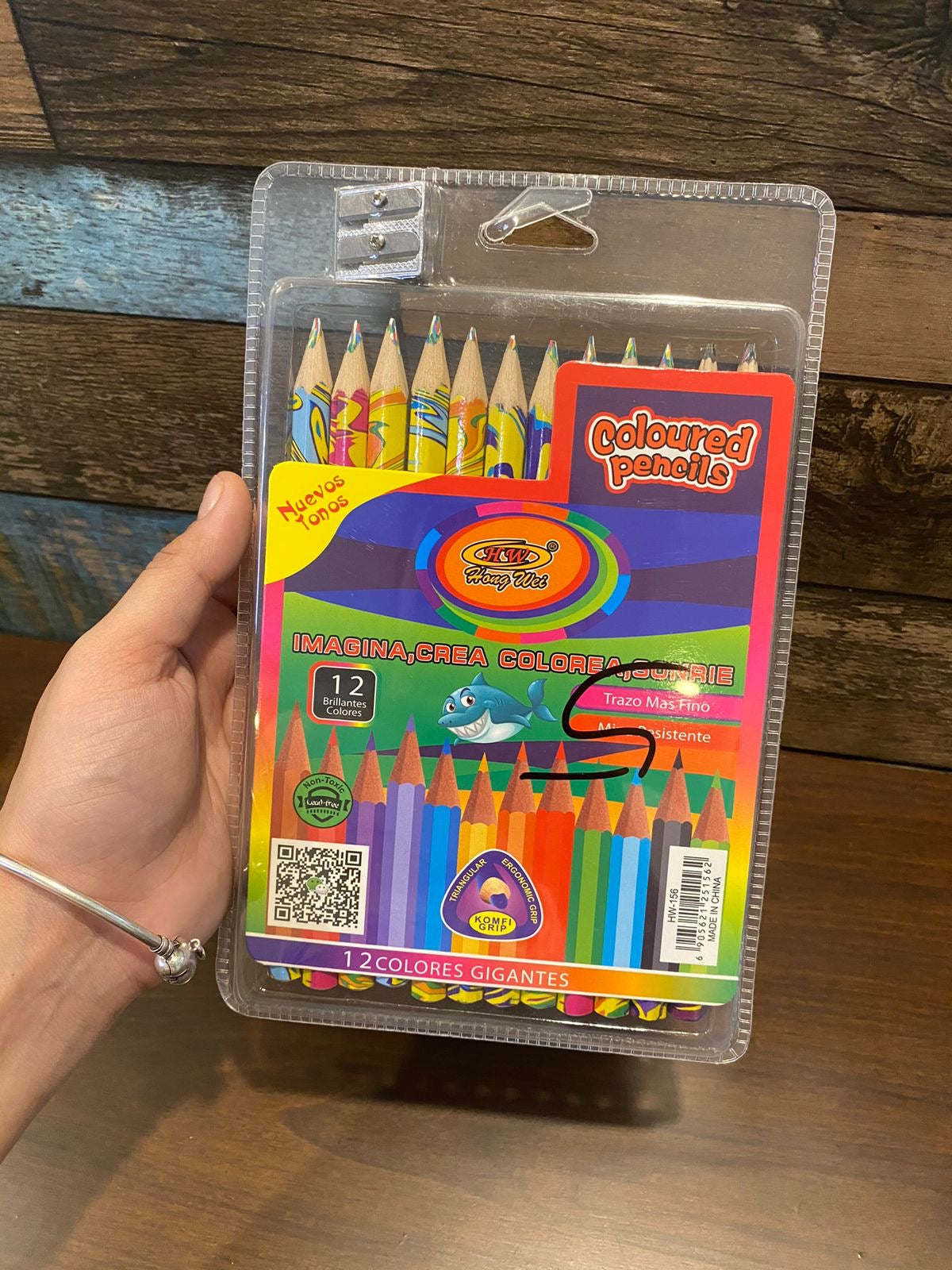 Rainbow Colouring Pencils