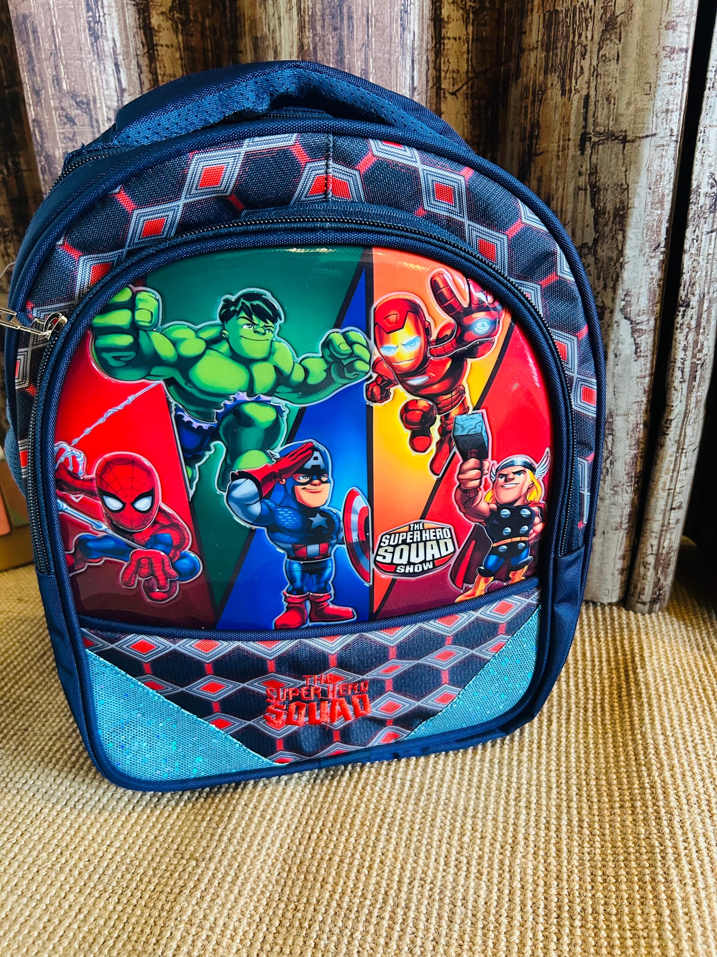 The Superheroes Squad School Bag - 14 Inch