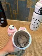 Panda Dual Insulated Sipper Bottle-550ml