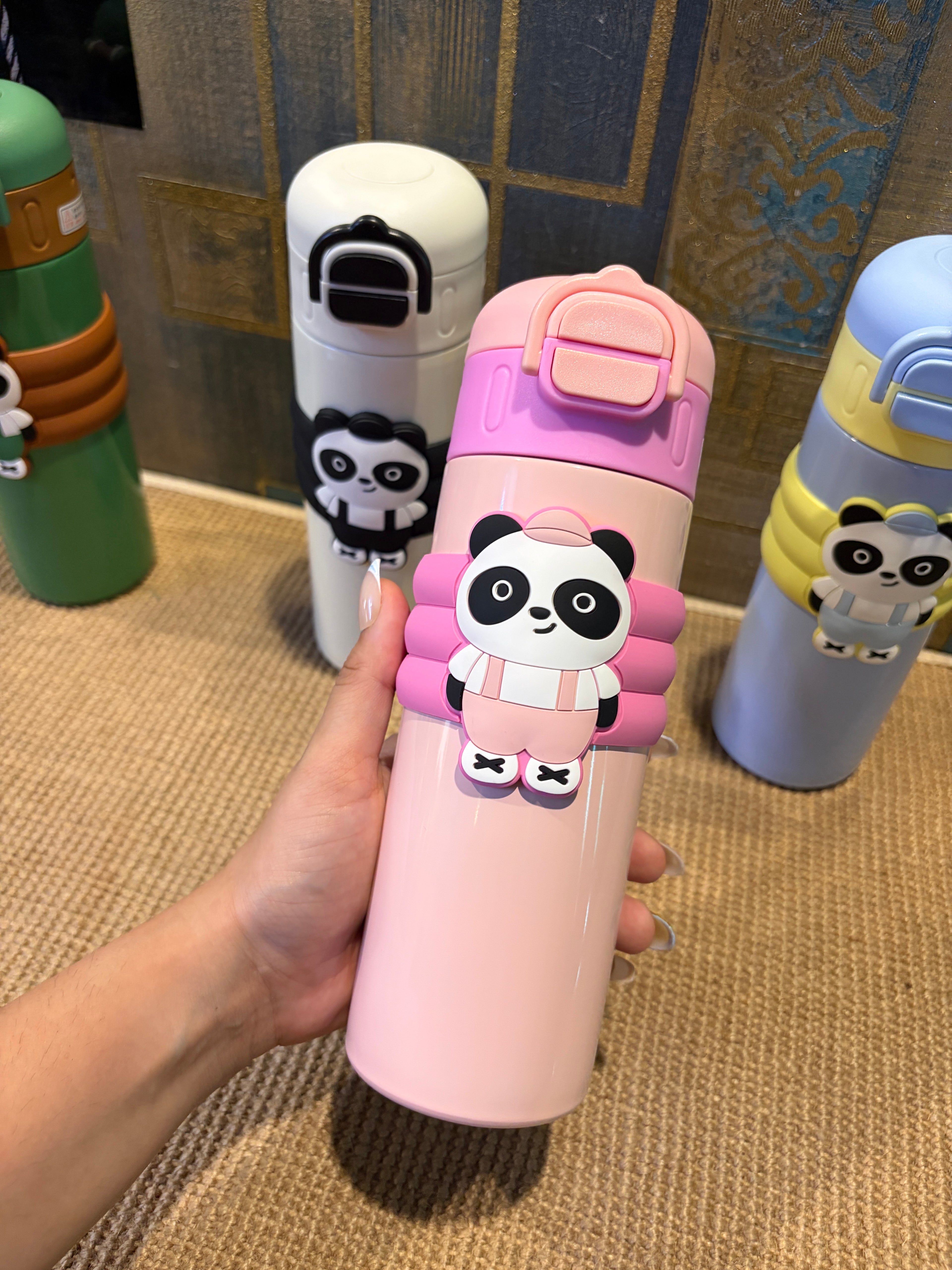 Panda Insulated Bottle And Sipper