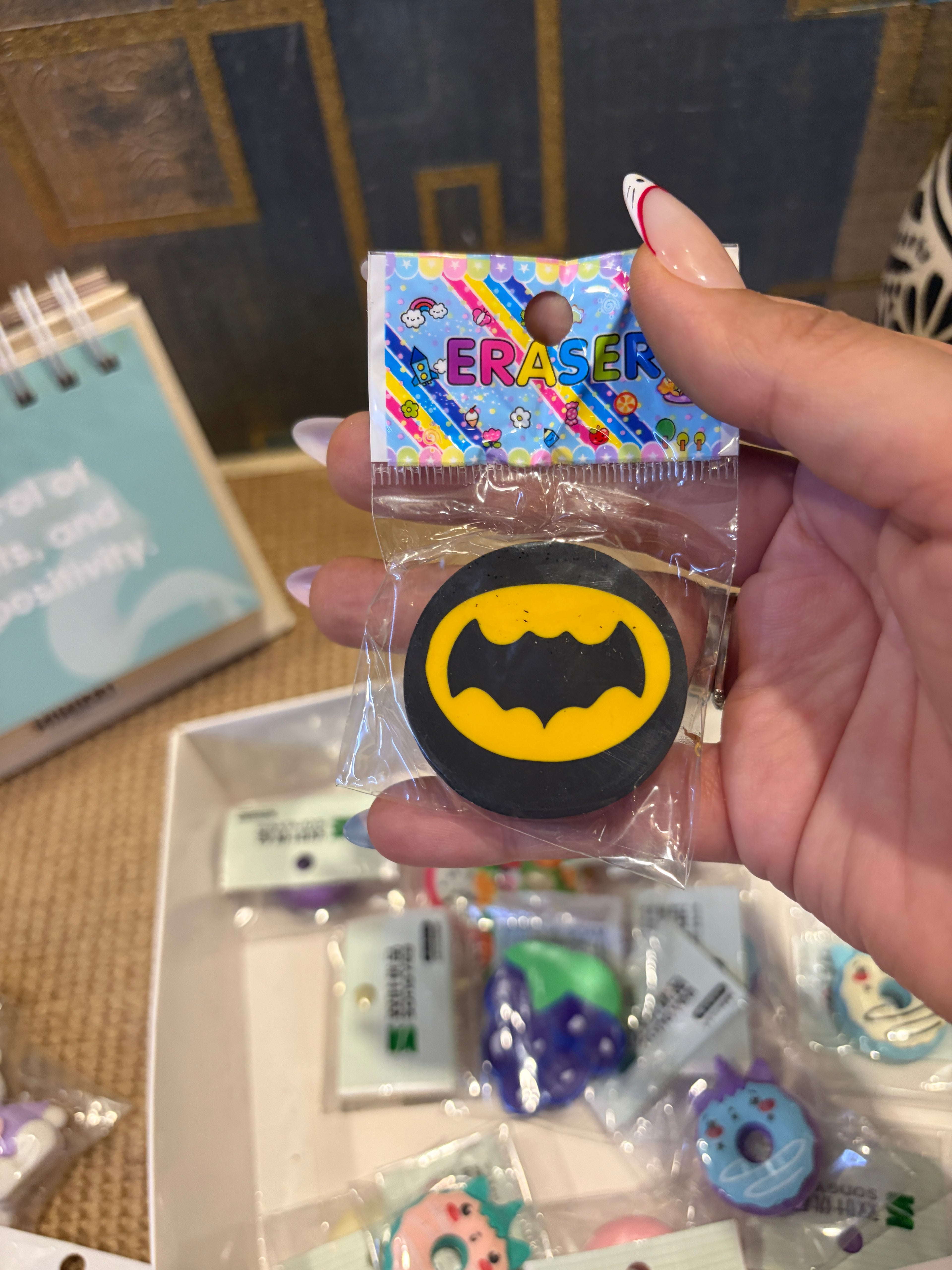 Set of 10 Assorted Erasers
