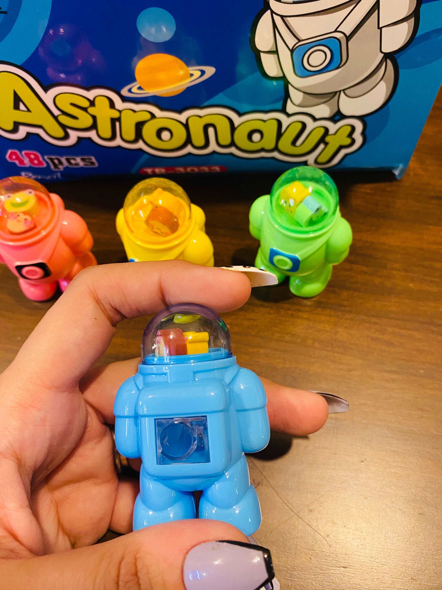 Astronaut Space Sharpener Eraser