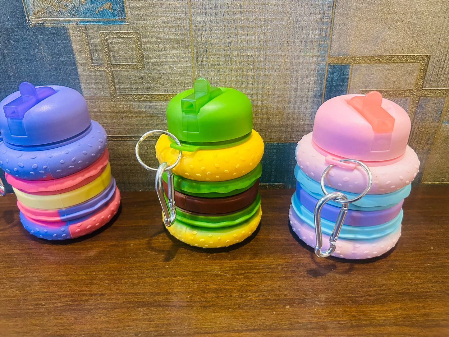 Burger Collapsible Bottle