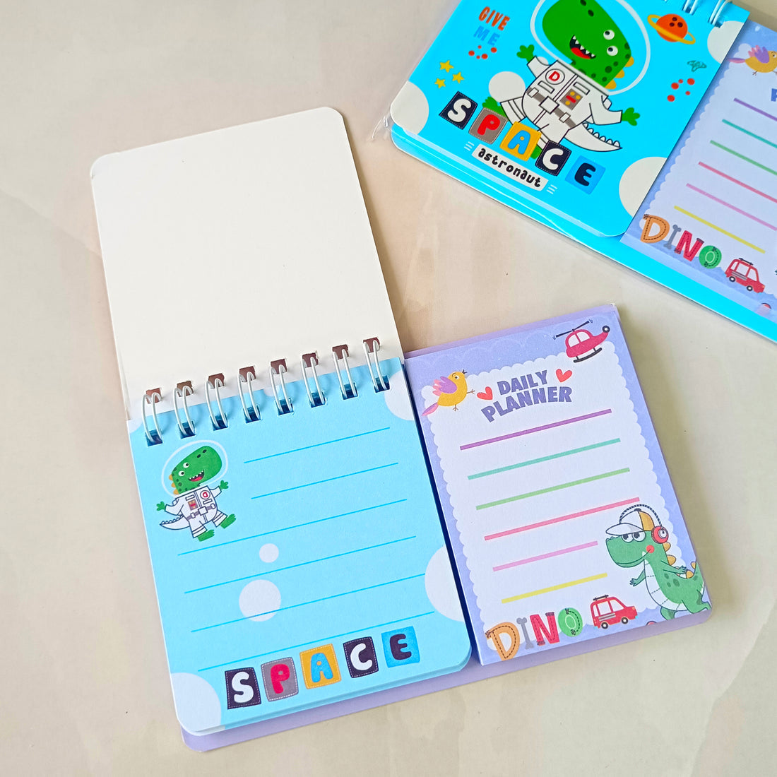 Combo of planner and sticky notes