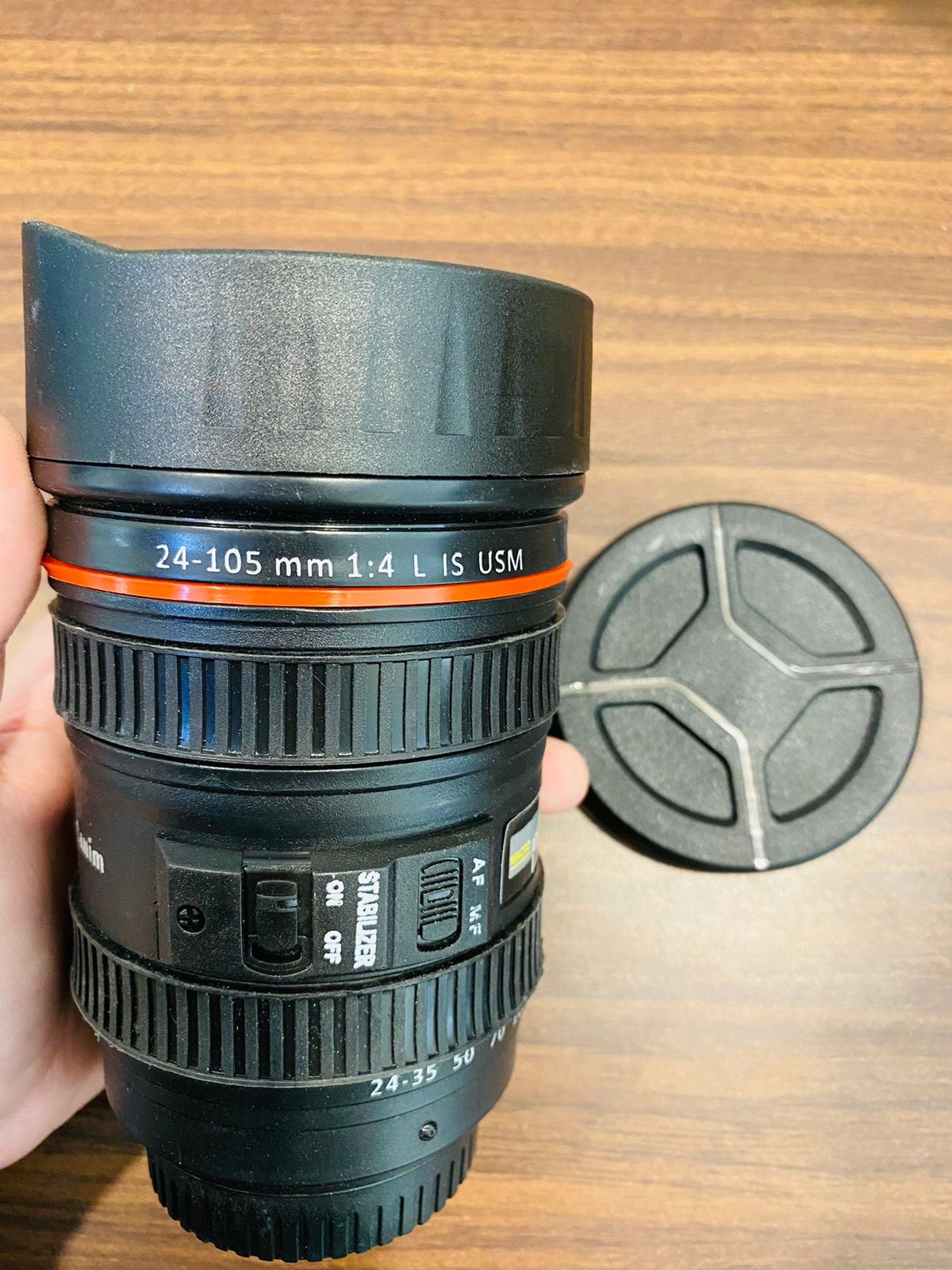 Camera Lens Insulated Mug