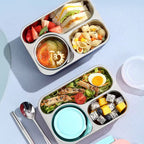 Stainless Steel Insulated Leakproof Tiffin Box-750+150ml