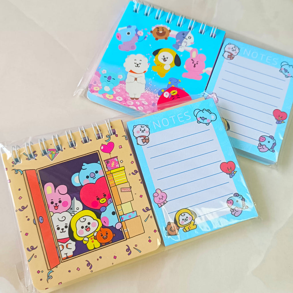 Combo of planner and sticky notes