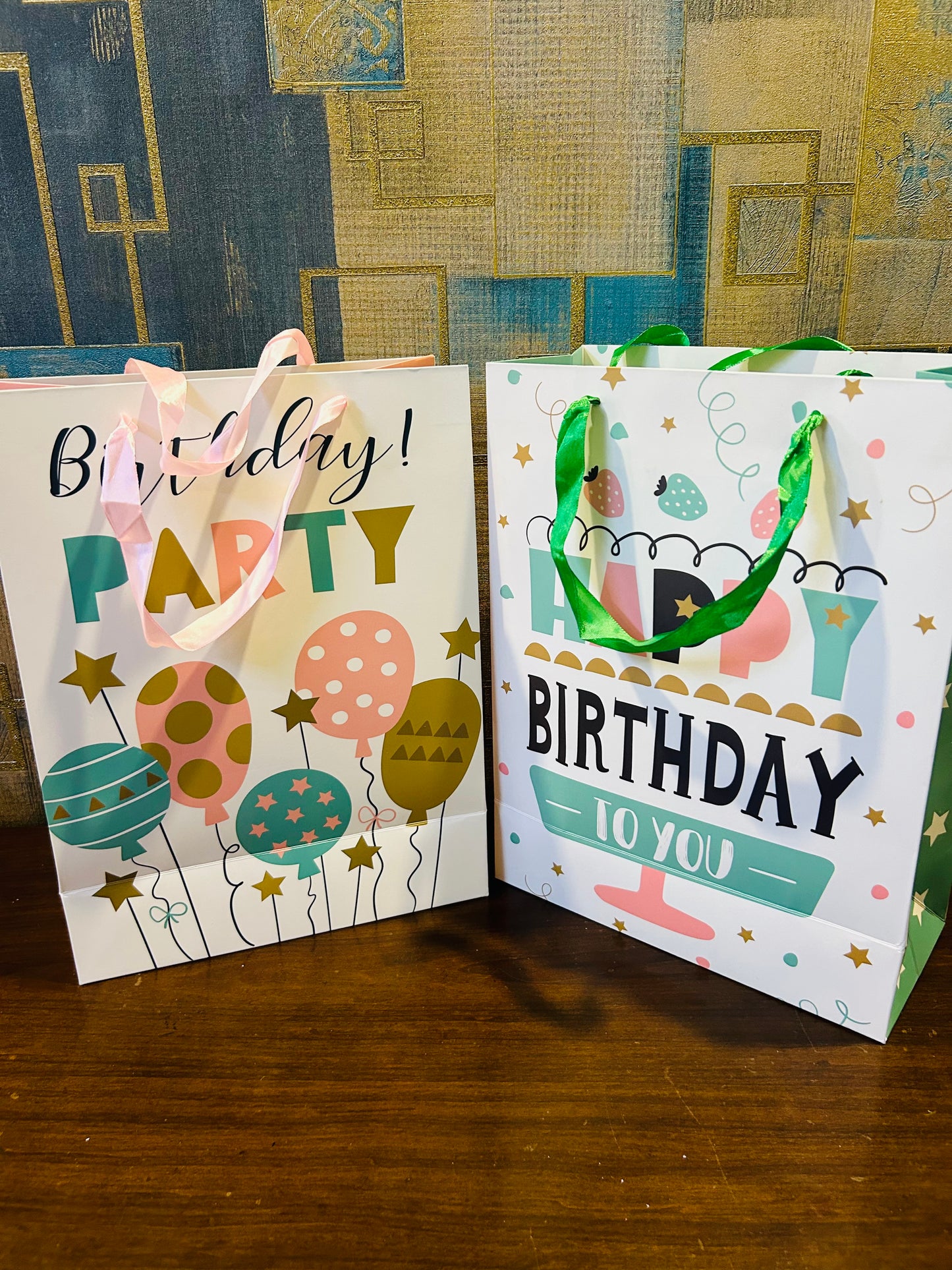 Happy Birthday Gift Bags