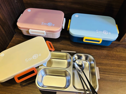 Smile Stainless Steel Tiffin Box