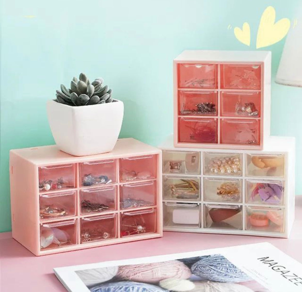 9 Drawer Storage Organiser