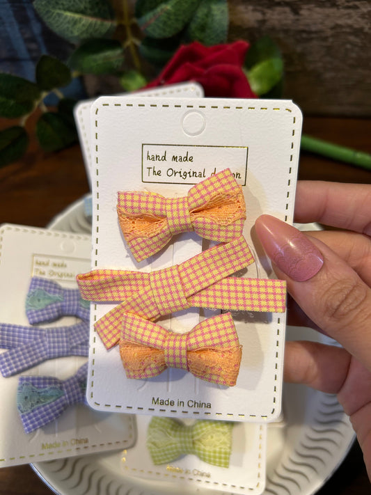 Bow Hairclips