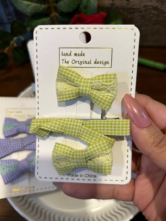 Bow Hairclips