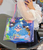 Transparent Holographic Tote Bag