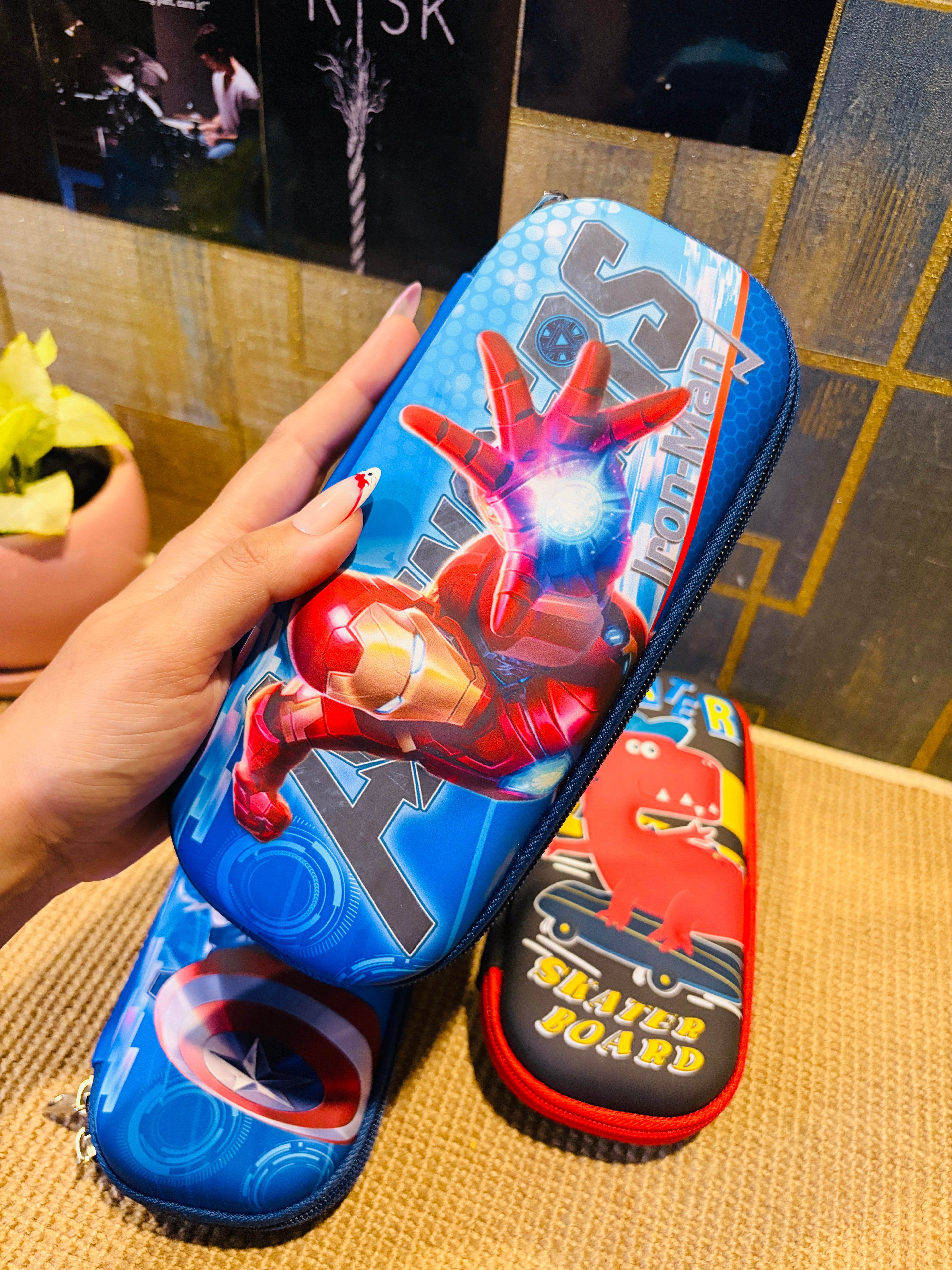 Premium Quality 3D Character EVA Hard Shell Pencil Case