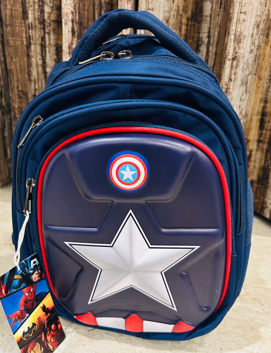 Captain America School Bag - 14 Inch