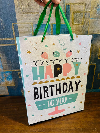 Happy Birthday Gift Bags