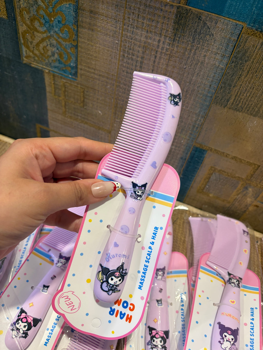 Kuromi Hair Comb