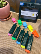 Faber Castell Highlighters- Pack of 5