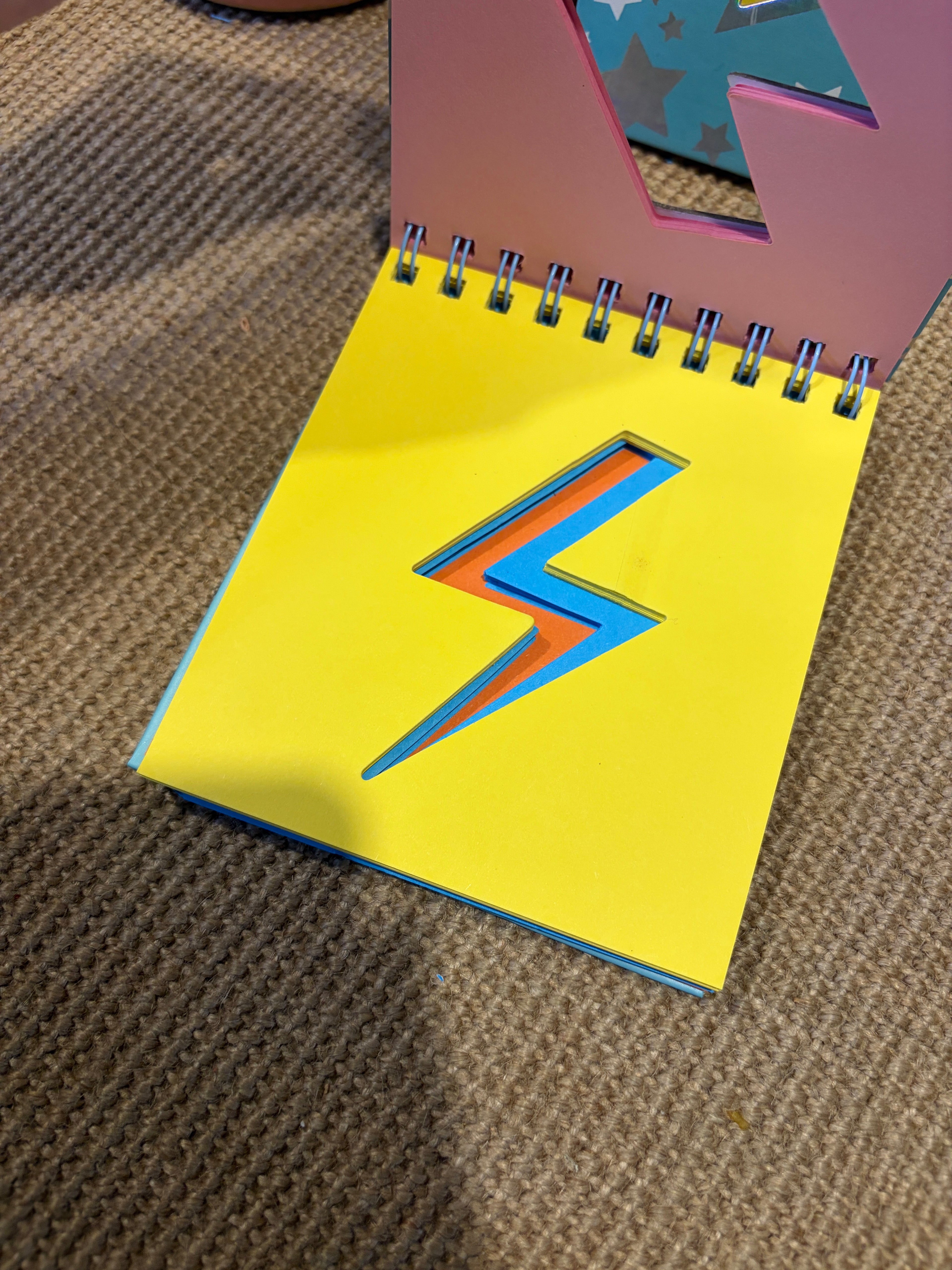 3D Die-Cut Spiral Notepad