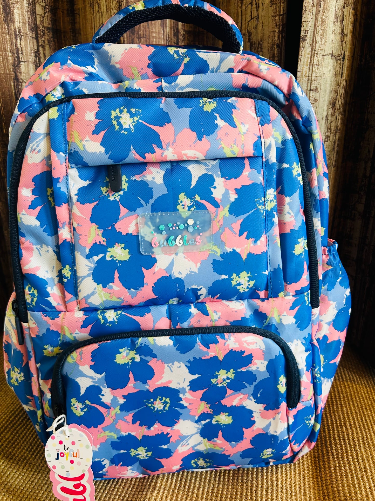 Floral School Bag - 19 Inch