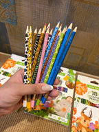 Little Tree 18 Colouring Pencils – Wild Safari Edition